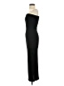 Canvas Solid Black Cocktail Dress Size S - photo 5