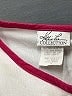 Kathie Lee Color Block White Short Sleeve Blouse Size 10 - photo 7