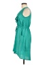 Bebop 100% Polyester Solid Teal Casual Dress Size M - photo 5