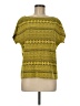 W by Worth Yellow Short Sleeve Top Size 8 - photo 1