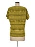 W by Worth Yellow Short Sleeve Top Size 8 - photo 2