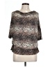 Kenar Brown 3/4 Sleeve Blouse Size L - photo 1