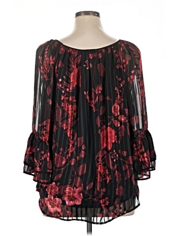 I.N. Studio 3/4 Sleeve Blouse (view 2)