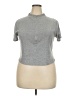 Unbranded Gray Short Sleeve Turtleneck Size 2X - photo 1
