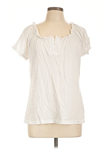 Lauren Jeans Co. Short Sleeve Blouse (view 1)