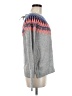 Caslon Print Gray Pullover Sweater Size M - photo 4