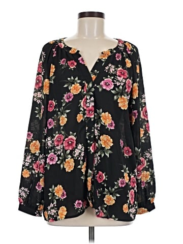 Gibson Long Sleeve Blouse (view 1)