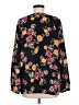 Gibson 100% Polyester Black Long Sleeve Blouse Size M - photo 2