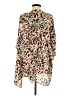Maurices 100% Polyester Brown Kimono One size - photo 2