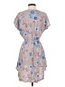Final Touch 100% Rayon Floral Tan Casual Dress Size S - photo 2