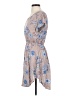 Final Touch 100% Rayon Floral Tan Casual Dress Size S - photo 5