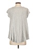 Olivia Moon Gray Short Sleeve Top Size S - photo 2