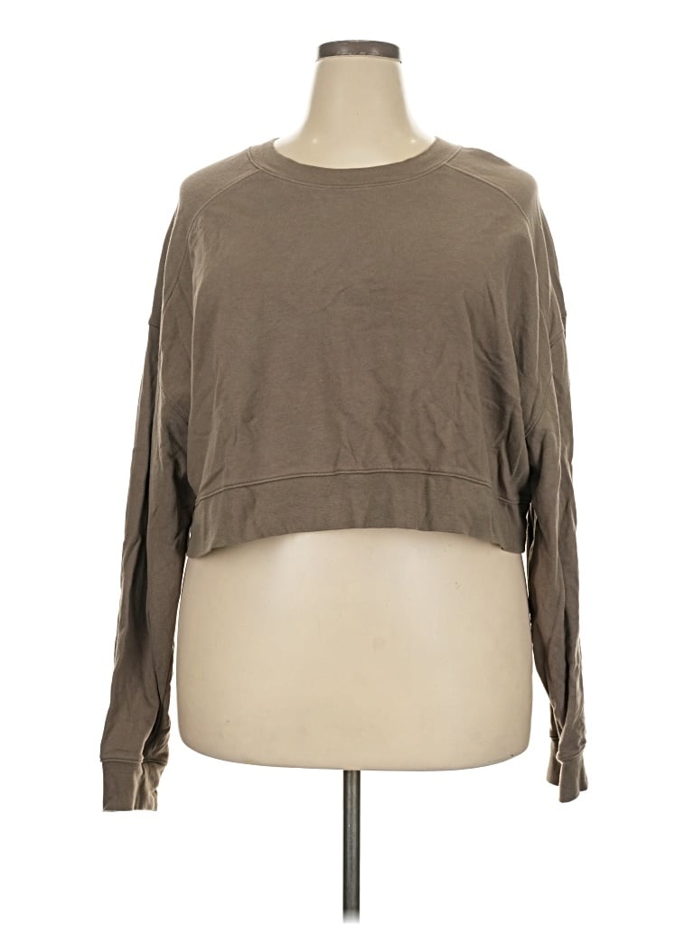 Pre-owned Nuuds Sweatshirt In Tan