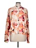 White House Black Market Print Orange Jacket Size L - photo 1