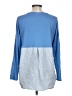 J.Jill Blue Long Sleeve Top Size L - photo 2
