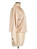 Sweet Rain 100% Polyester Metallic Tan Long Sleeve Blouse Size L - photo 4