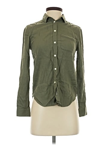 American Eagle Outfitters Long Sleeve Button-Down Shirt (view 1)