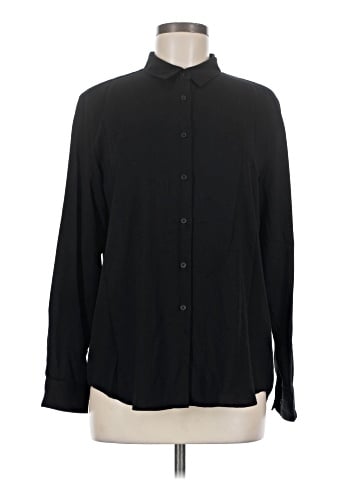 Uniqlo Long Sleeve Button-Down Shirt (view 1)