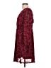 BLOOMCHIC Paisley Burgundy Cocktail Dress Size 10 - photo 5