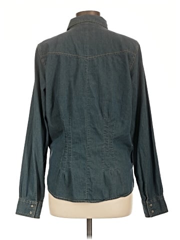 Wrangler Jeans Co Long Sleeve Button-Down Shirt (view 2)