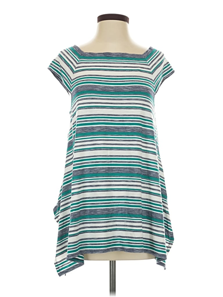 Max Studio Sleeveless T-shirt In Teal