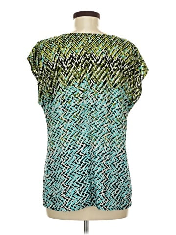 Belle By Kim Gravel Short Sleeve Blouse (view 2)