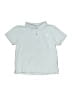 Zara 100% Cotton Silver Short Sleeve Polo Size 3 - 4 - photo 1