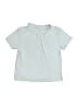 Zara 100% Cotton Silver Short Sleeve Polo Size 3 - 4 - photo 2