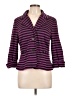Sandro Stripes Purple Blazer Size Lg (3) - photo 1