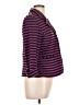 Sandro Stripes Purple Blazer Size Lg (3) - photo 4