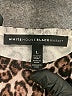 White House Black Market Animal Print Brown Pullover Sweater Size L - photo 7