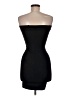 Vassarette Solid Black Cocktail Dress Size M - photo 2