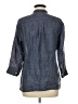 PaperWhite 100% Linen Gray 3/4 Sleeve Button-Down Shirt Size 6 - photo 2