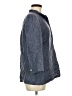PaperWhite 100% Linen Gray 3/4 Sleeve Button-Down Shirt Size 6 - photo 4