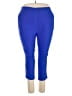 Rafaella Color Block Blue Active Pants Size 18 - photo 1