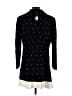 Beulah Style 100% Polyester Polka Dots Black Blazer Size S - photo 2
