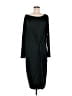Three Dots Solid Black Cocktail Dress Size M (estimated) - photo 1