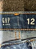 Gap Kids Paisley Blue Jeans Size 12 - photo 3