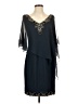 Jkara 100% Polyester Black Cocktail Dress Size 4 - photo 1