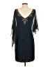 Jkara 100% Polyester Black Cocktail Dress Size 4 - photo 2