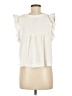 Marvel Ivory Sleeveless Blouse Size M - photo 2