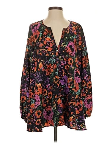 Show Me Your Mumu Long Sleeve Blouse (view 1)