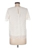 Gilli 100% Polyester Ivory Short Sleeve Blouse Size M - photo 2