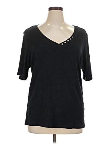 Karen Scott 3/4 Sleeve T-Shirt (view 1)