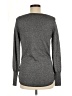 Banana Republic Metallic Gray Pullover Sweater Size M - photo 2