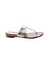 Toscanella Silver Flip Flops Size 6 (estimated) - photo 1