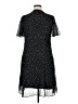 JBS 100% Polyester Polka Dots Black Casual Dress Size 14 - photo 2