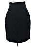 Bebe 100% Wool Solid Black Wool Skirt Size 2 - photo 1