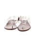 Toscanella Silver Flip Flops Size 6 (estimated) - photo 2