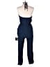 Lulus 100% Rayon Solid Blue Jumpsuit Size XL - photo 2